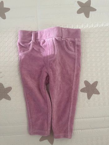Pantalon velours bébé fille 