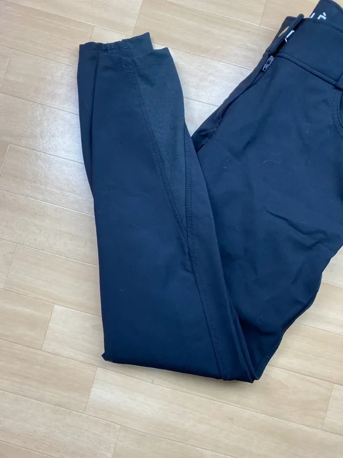 Pantalon d’équitation Equithème Push Up – Noir – Taille 40 - photo numéro 2