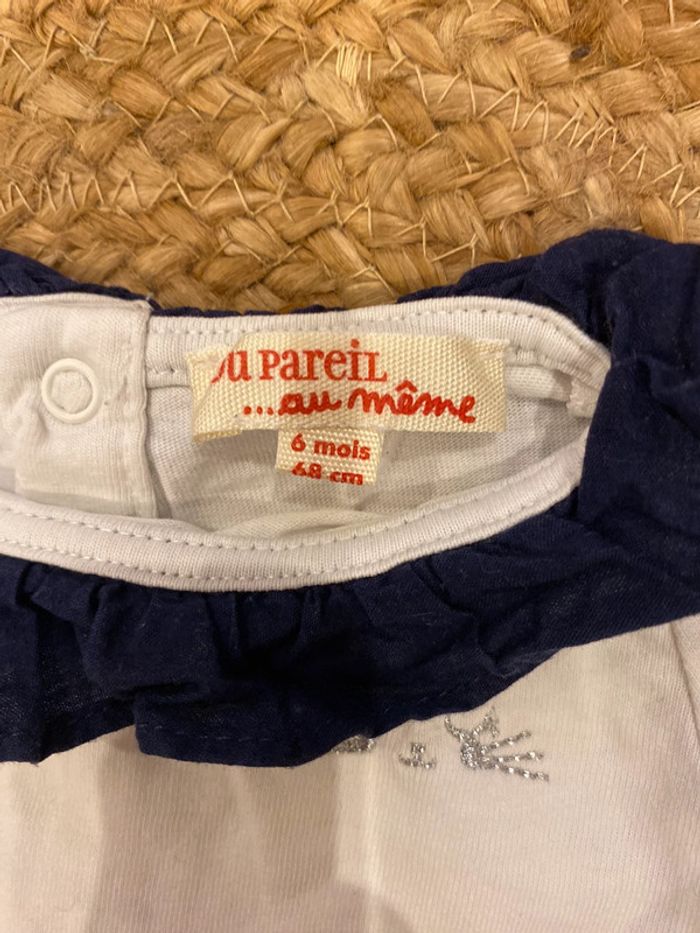 Tee-shirt manches longues fille 6 mois Du Pareil Au Même - photo numéro 2