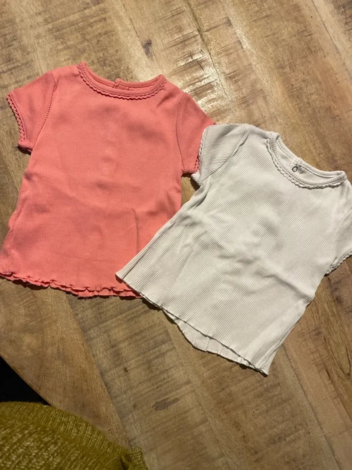 Lot t shirt Kiabi