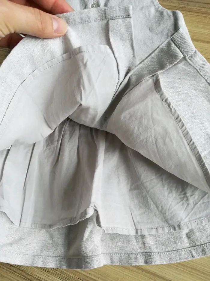 Robe beige et argenté Tartine et Chocolat - photo numéro 7