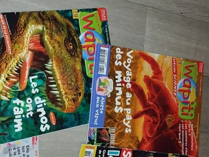 Lot de 7 magazines Wapiti année 2009-10 L026  7586089727 - photo numéro 6