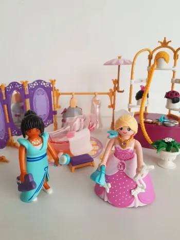 Salon de beauté Playmobil princesse