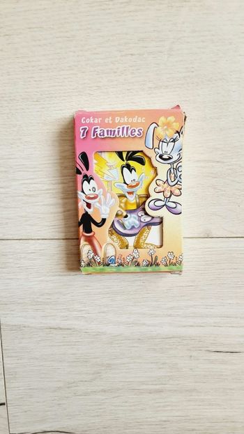 Jeu de cartes 7 familles Cokar et Dakodac Neuf