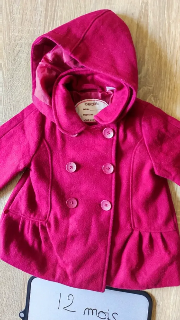 manteau taille 12 mois - photo numéro 2