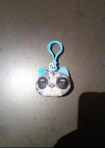 porte clé peluche chat