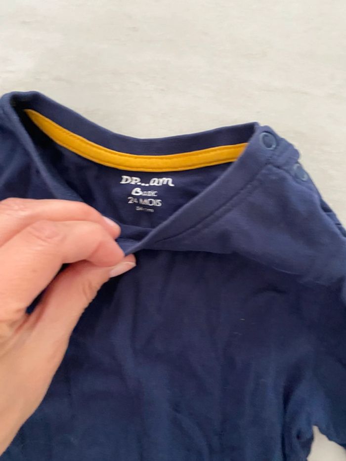 Lot de 3 t-shirts ML 1 col mao 2 ans - photo numéro 6