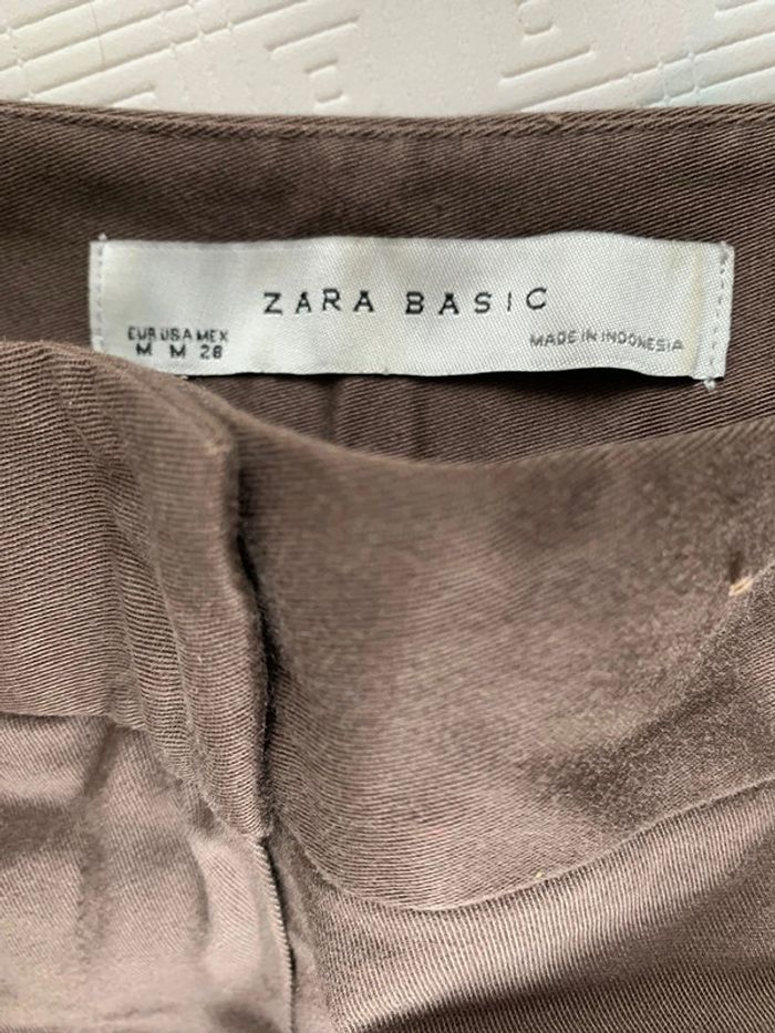 jupe Zara marron taille M - photo numéro 5