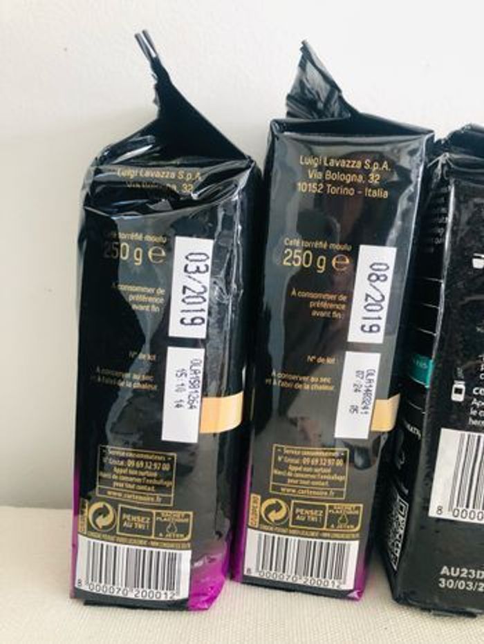 Lot de 4 paquets de café lavazza et carte noire - photo numéro 3