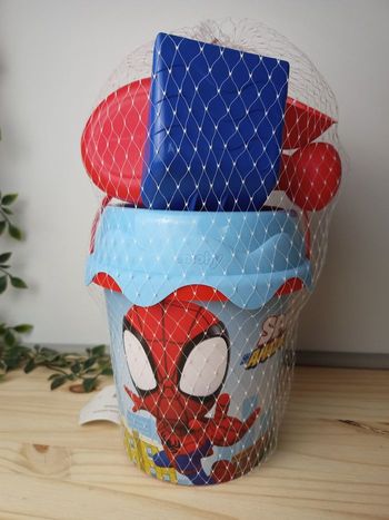 Seau de plage spidey 
