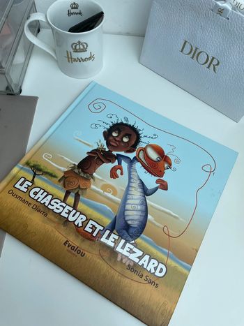 Livre de enfant - le chasseur et le lézard
