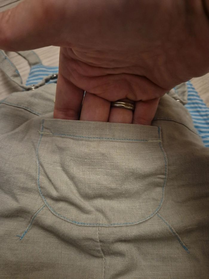 Salopette short 3ans - photo numéro 4