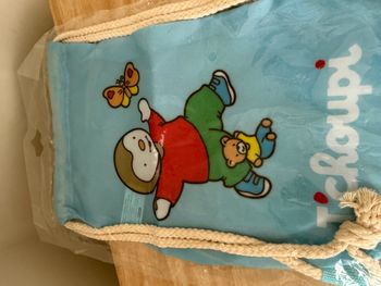 Petit sac tissu T'choupi neuf
