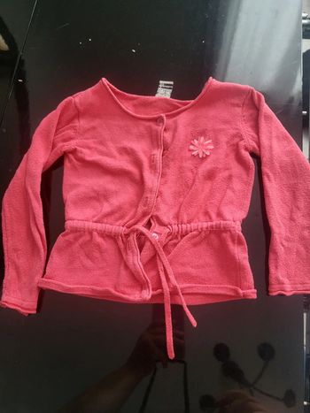 Gilet rose tape à l oeil 2 ans