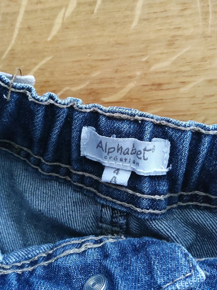 Jean’s bleu Alphabet 4 ans - photo numéro 3
