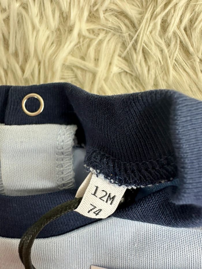 Barboteuse bleu ciel Timberland taille 12 mois - photo numéro 3