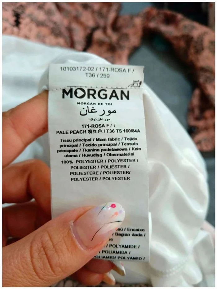 C5 robe rose imprimé Morgan 36 - photo numéro 4