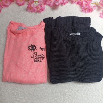 Lot de 2 pulls 12 ans 