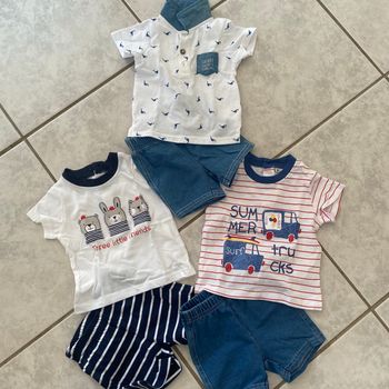 Ensemble garçon été 3 mois