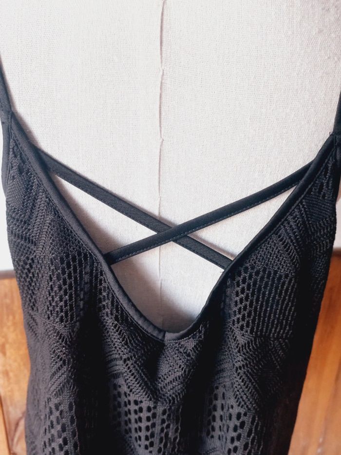 Débardeur dentelle noire doublé - photo numéro 3