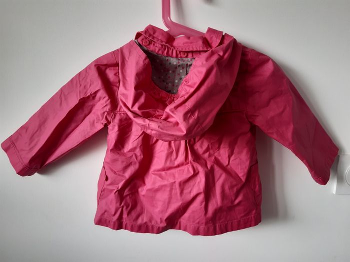 Manteau rose léger bébé fille 12 mois Obaibi - photo numéro 7