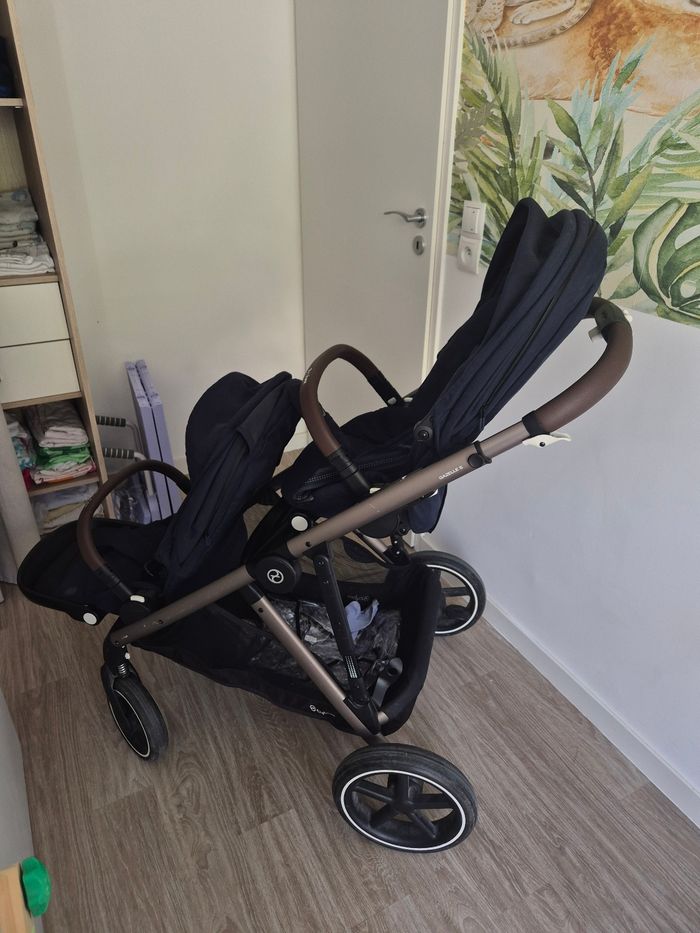 poussete duo, cosy+assises - photo numéro 3