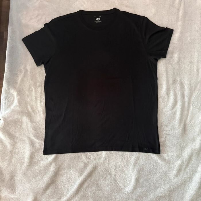 Lee - Tee-shirt Slim fit noir, taille XXL