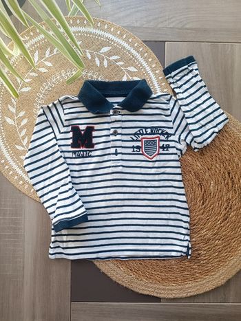 🐼 Tee-shirt à col taille 24mois