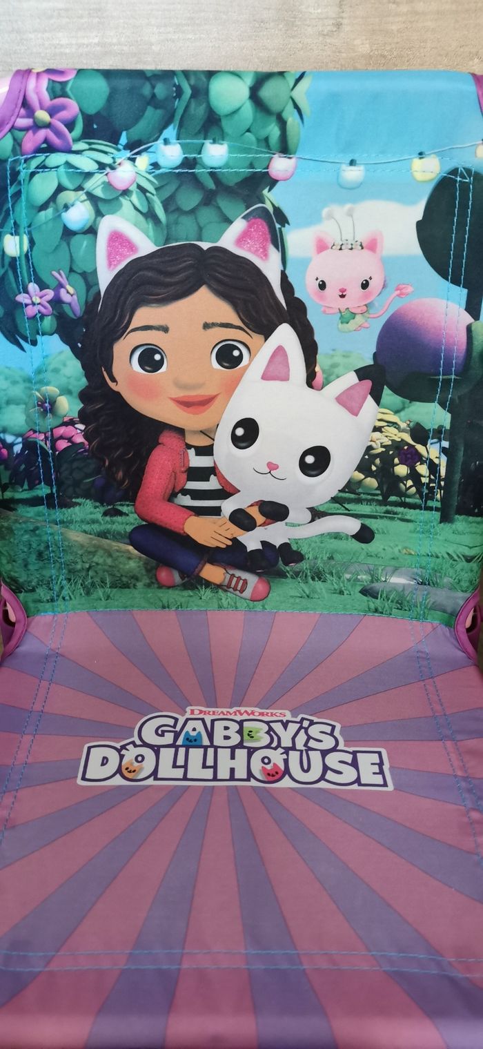 Chaise pliante Gabby's DollHouse neuve 
