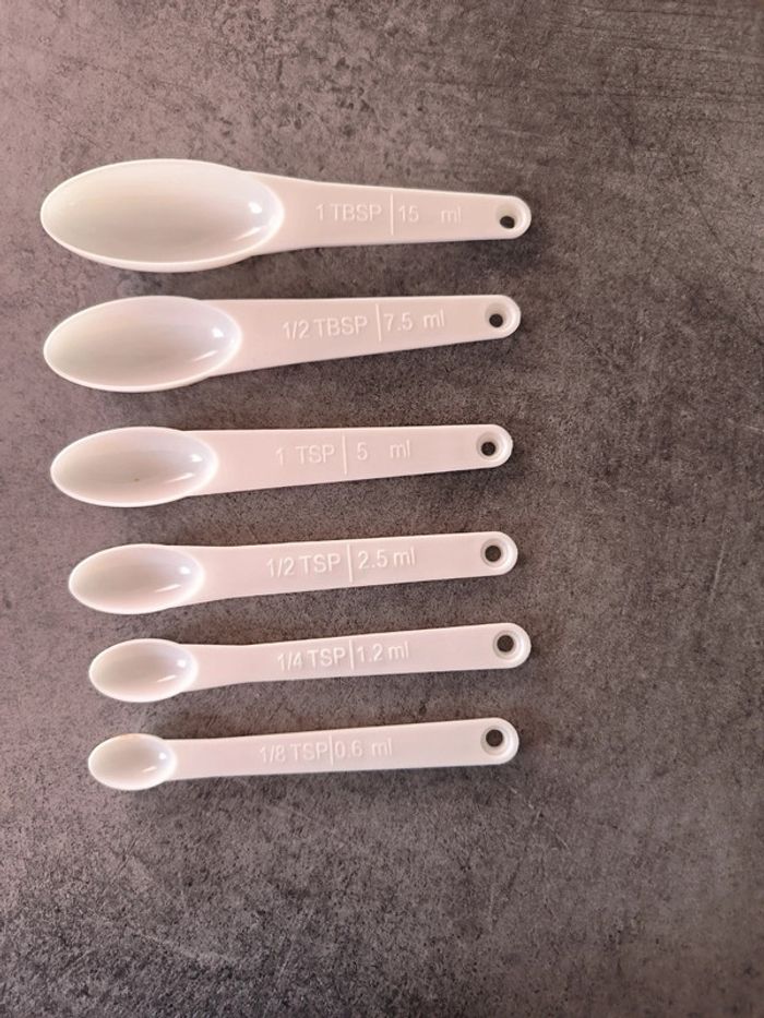 6 Cuillères mesure en ml - photo numéro 4
