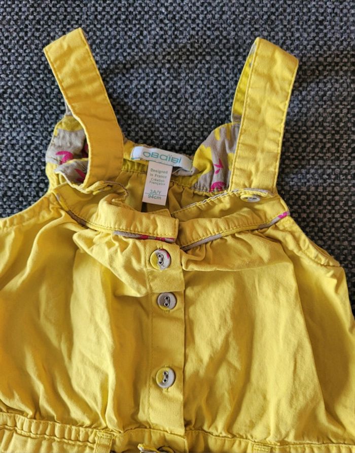 Robe salopette Obaibi 3 ans - photo numéro 2