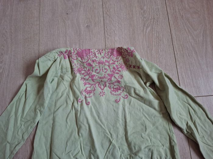 Tunique manches longues verte - photo numéro 2