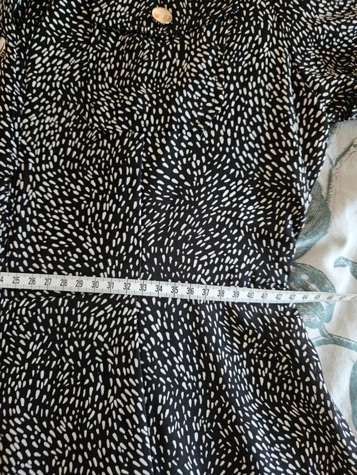 Robe chemise longue imprimé moucheté Drôle de Copine - photo numéro 12