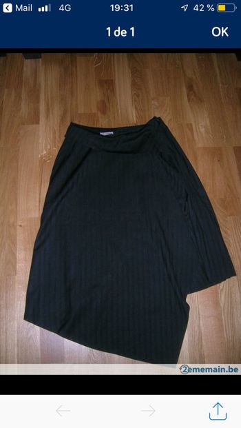 Jupe originale noire het m nickel 34