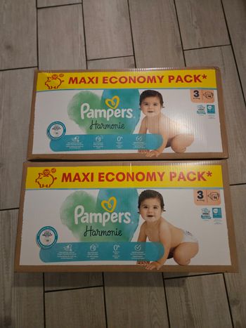 Pampers harmonie taille 3