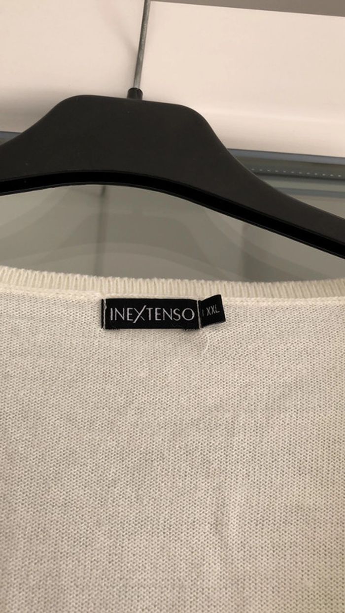 Joli pull femme beige et doré - photo numéro 4