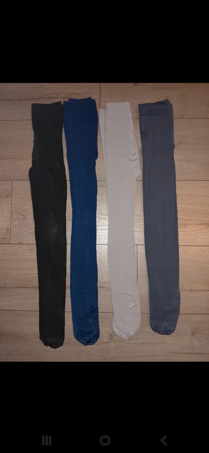 Lot de collants thermiques hiver