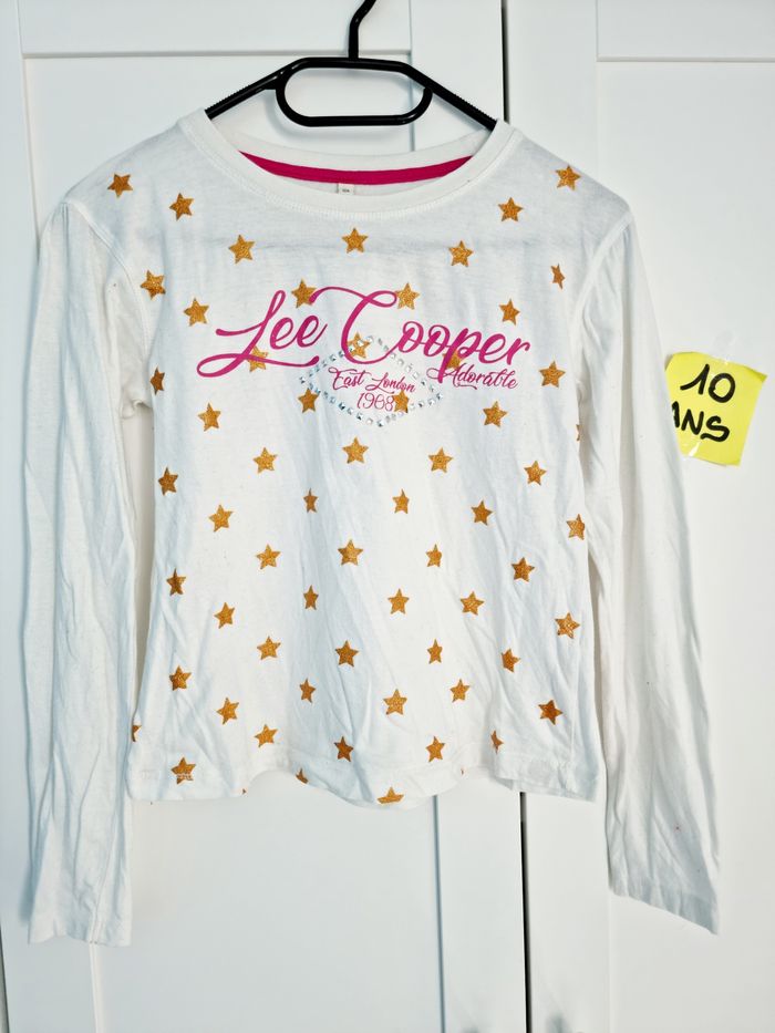 Tshirt lee cooper 10 ans manches longues
