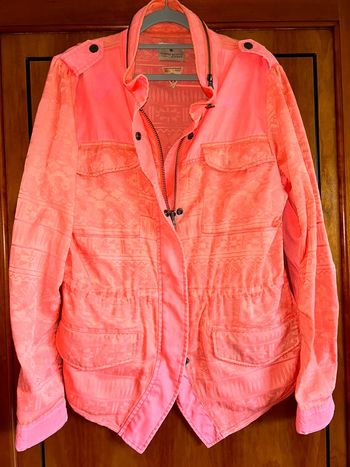 Magnifique veste corail 40 Maison Scotch