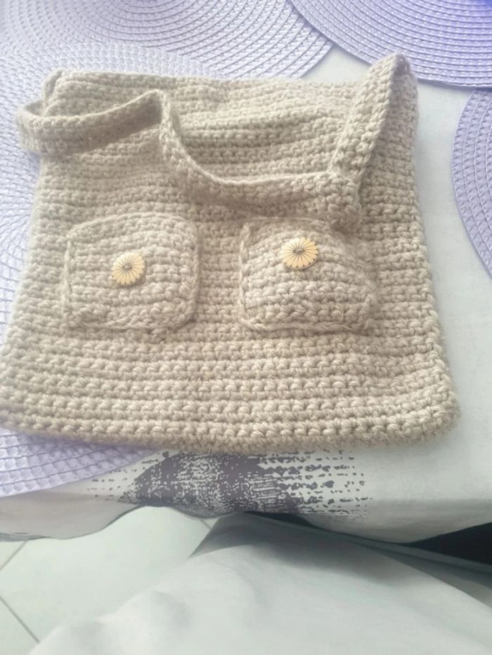Joli sac au crochet - photo numéro 2