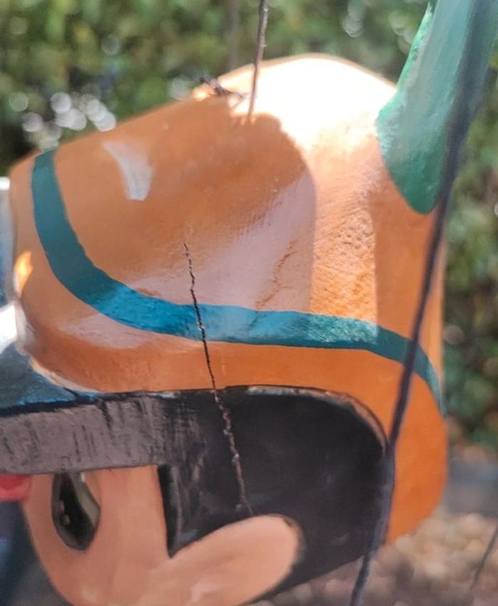 Grande marionnette en bois Pinocchio - photo numéro 5