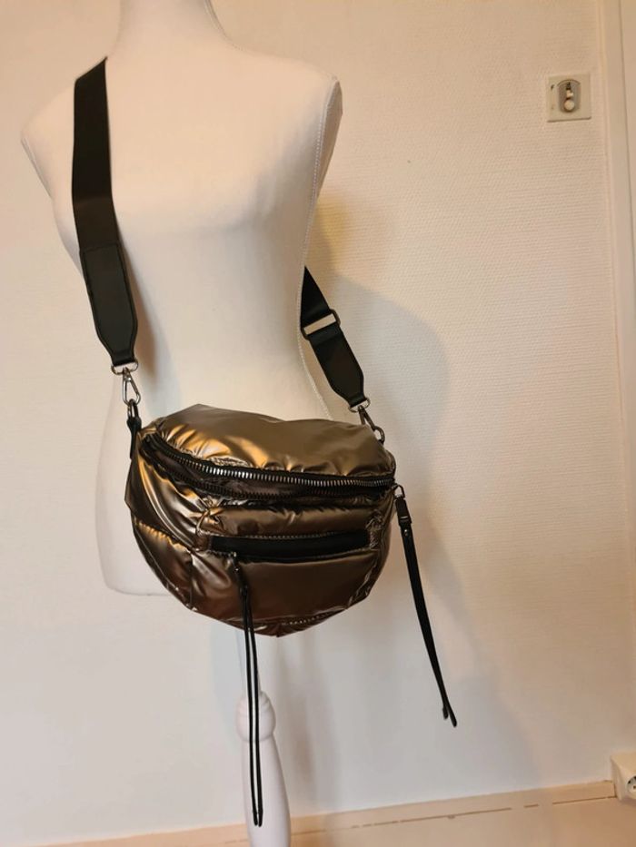 Sac matelassé metalisé