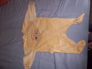 Grenouillère 1 mois