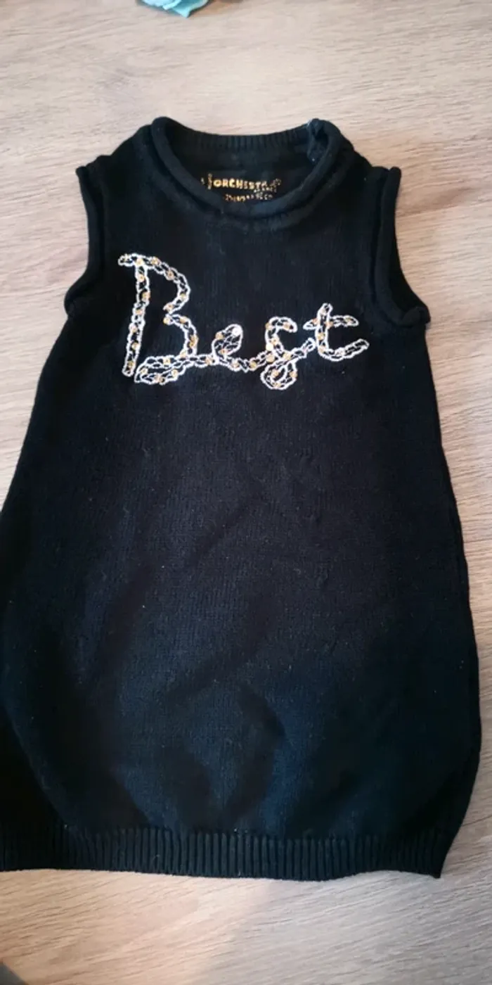 Robe en laine 2 ans
