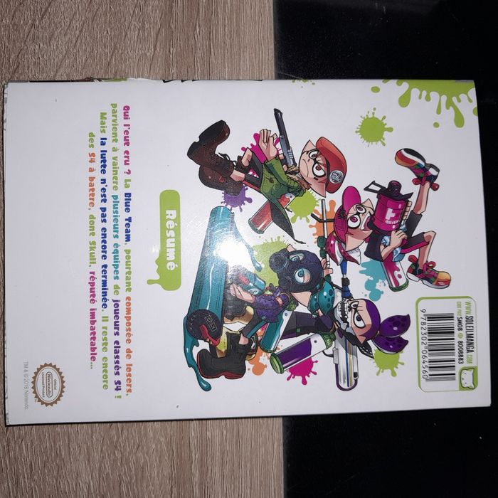 Lot 2 mangas splatoon - photo numéro 6