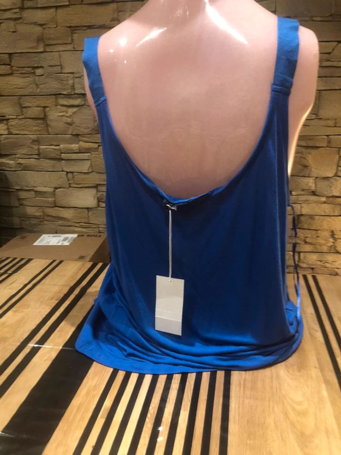 Débardeur bleu taille L - photo numéro 3