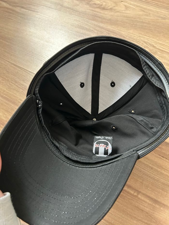 Casquette noire unie Homme Série Graffic Turn Taille 57cm - photo numéro 4