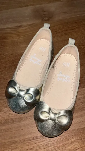 Ballerine doré H&M 24