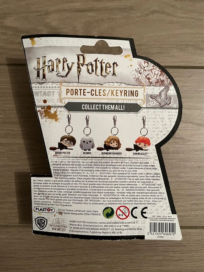 Porte-clés Hermione Granger Harry Potter Plastoy - photo numéro 2