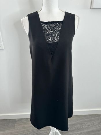 Petite robe noire et dentelle Trend Miss Captain T36 S